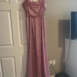 Pink, Sparkly formal dress